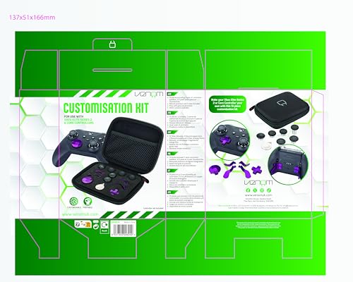 Venom Xbox Elite Series 2 Controller Accessory Kit - Purple 25