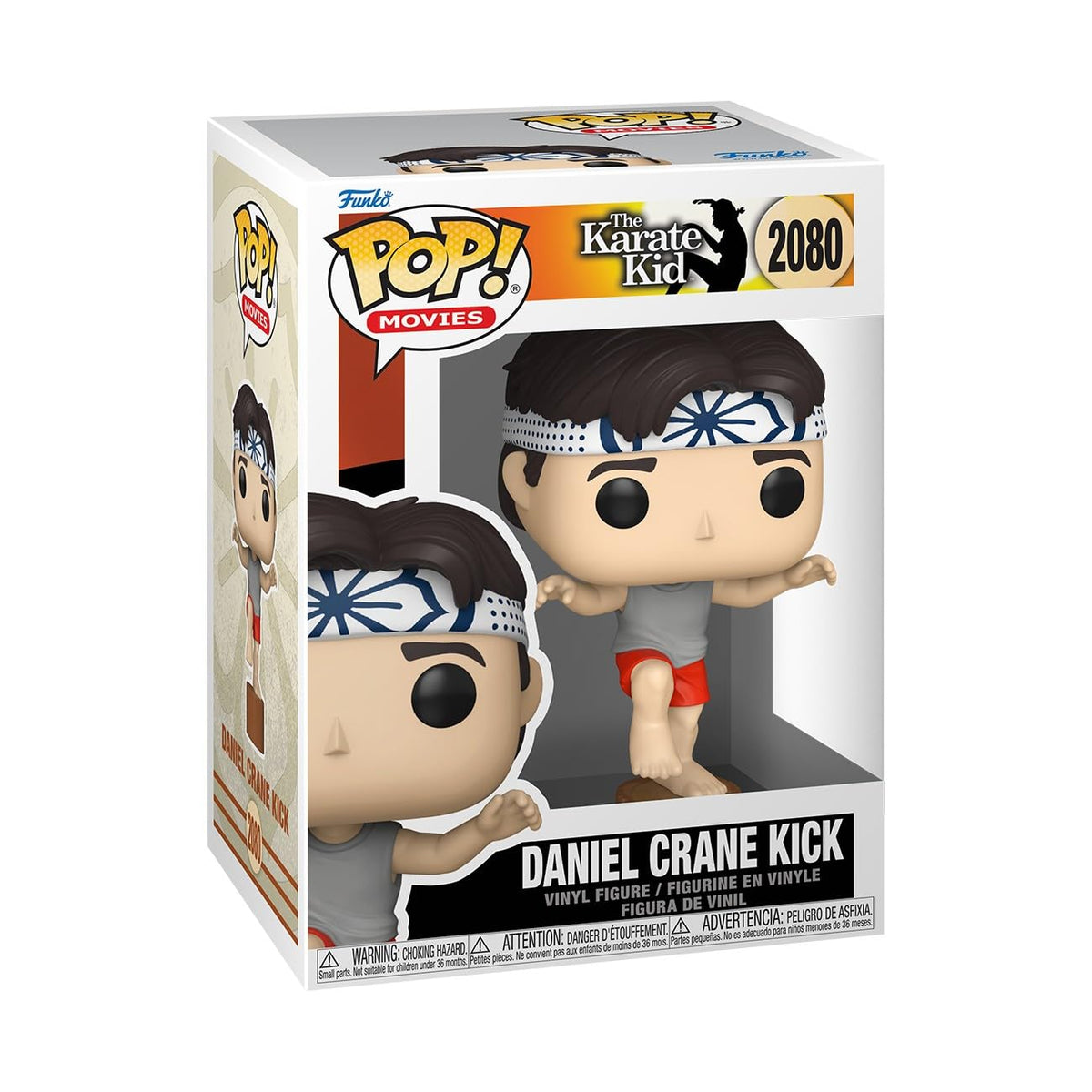 Funko POP! Movies: The Karate Kid - Daniel LaRusso Crane Kick Vinyl Figure