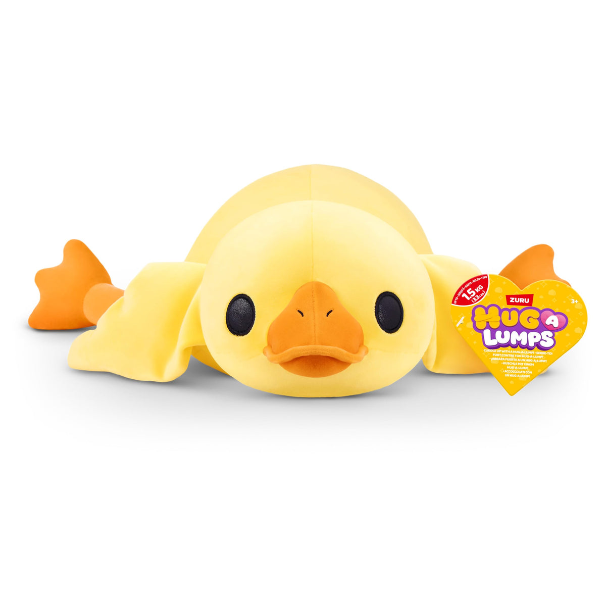 Hug-A-Lumps Duck Bailey Weighted Plush - 35 cm, 1.5 kg