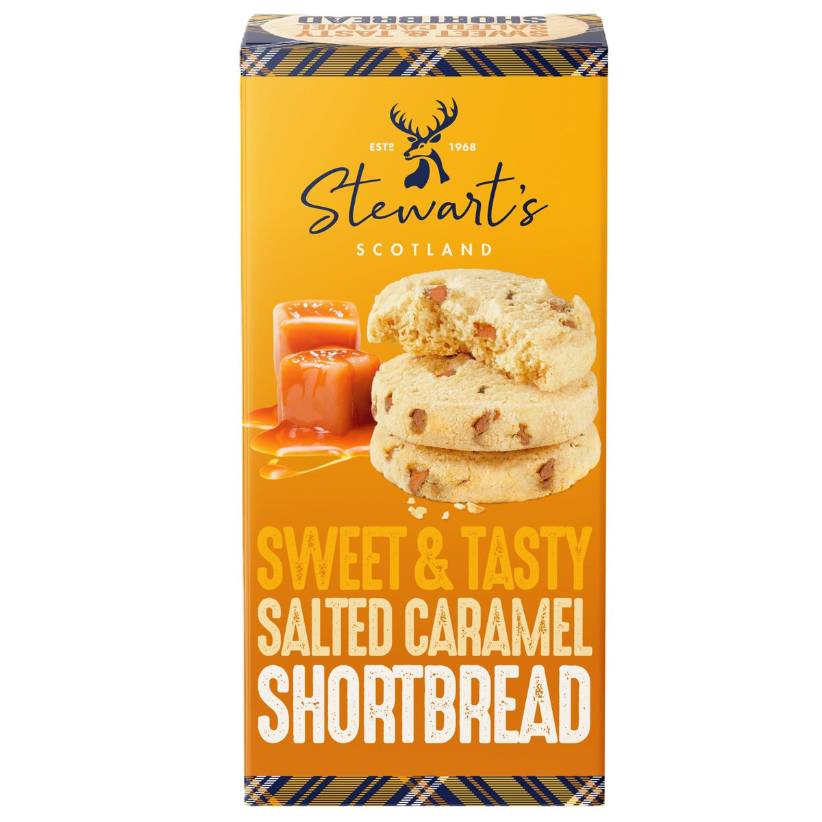 Stewarts Signature Salted Caramel Shortbread 160g