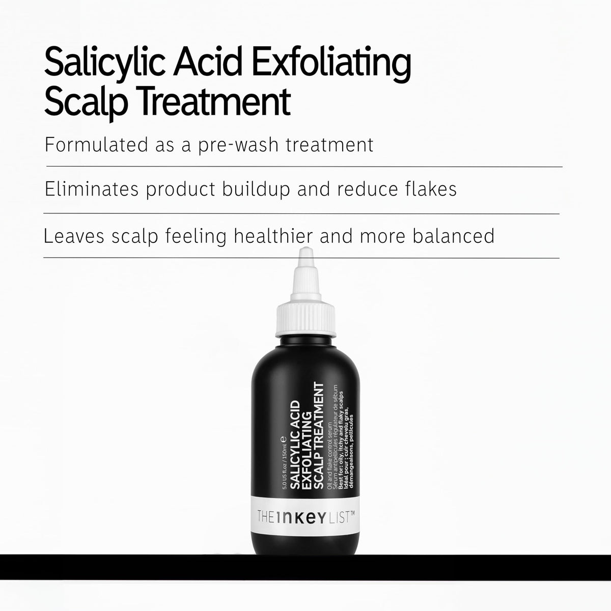 The INKEY List Salicylic Acid Exfoliating Scalp Treatment - 150ml