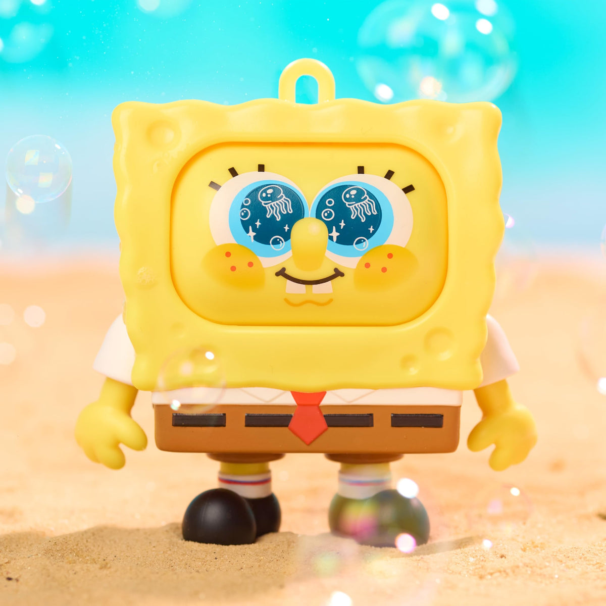 Happy Haul SpongeBob SquarePants Many Moods Shifts Clip-on Fidget Toy - Blind Box, 9 cm, Ages 8+