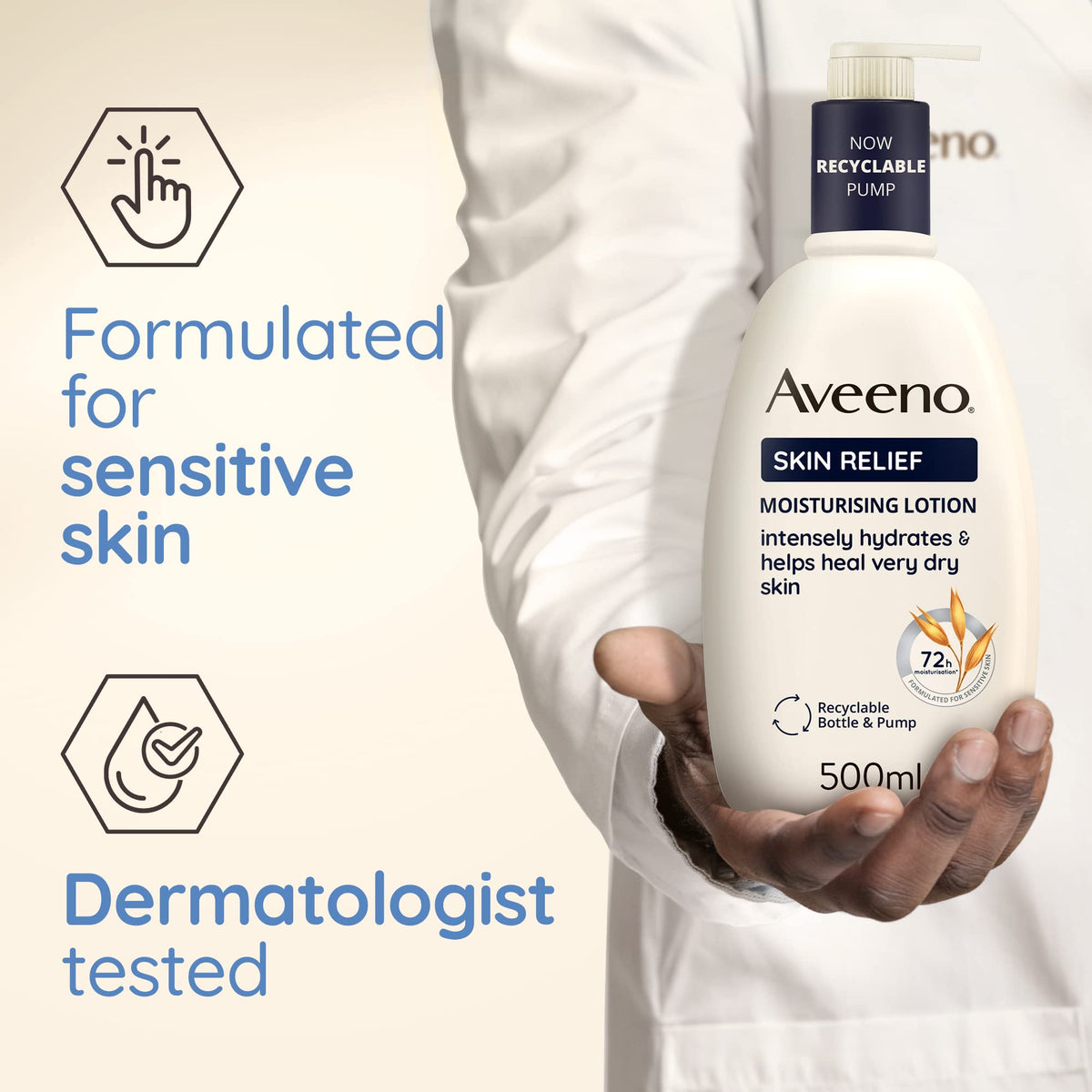 Aveeno - Skin Relief Feuchtigkeitslotion (500 ml)