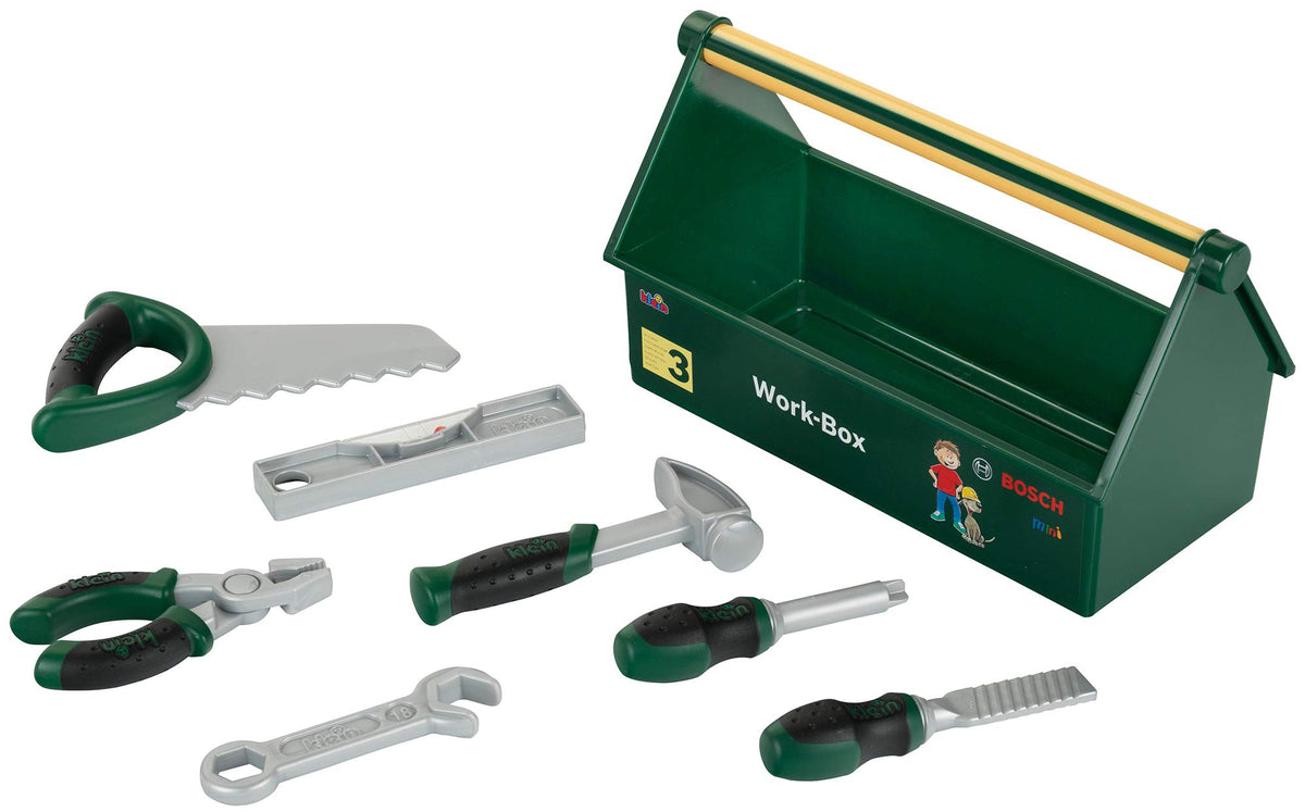 Kit d'outils 7 pièces Theo Klein - Outils jouets pour enfants de 3 ans et plus | Construction en plastique