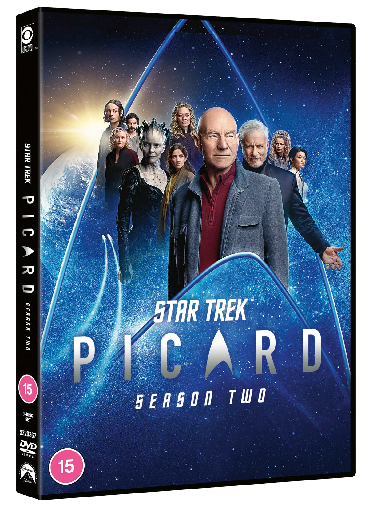Star Trek: Picard - Season Two DVD | PAL, 3-Disc Collection